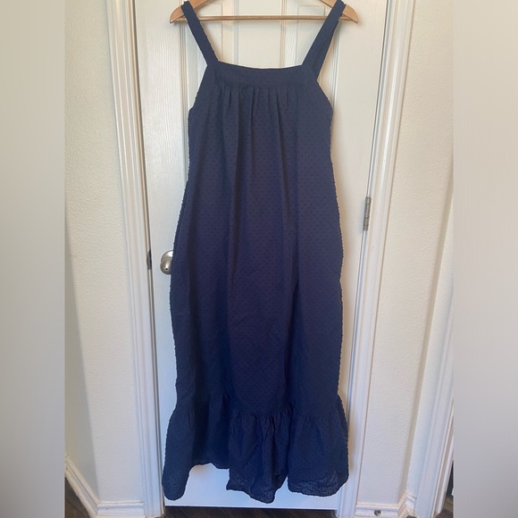 LDT “Blair” Square Neck Tiered Waistless Maxi Dress - Picture 2 of 4